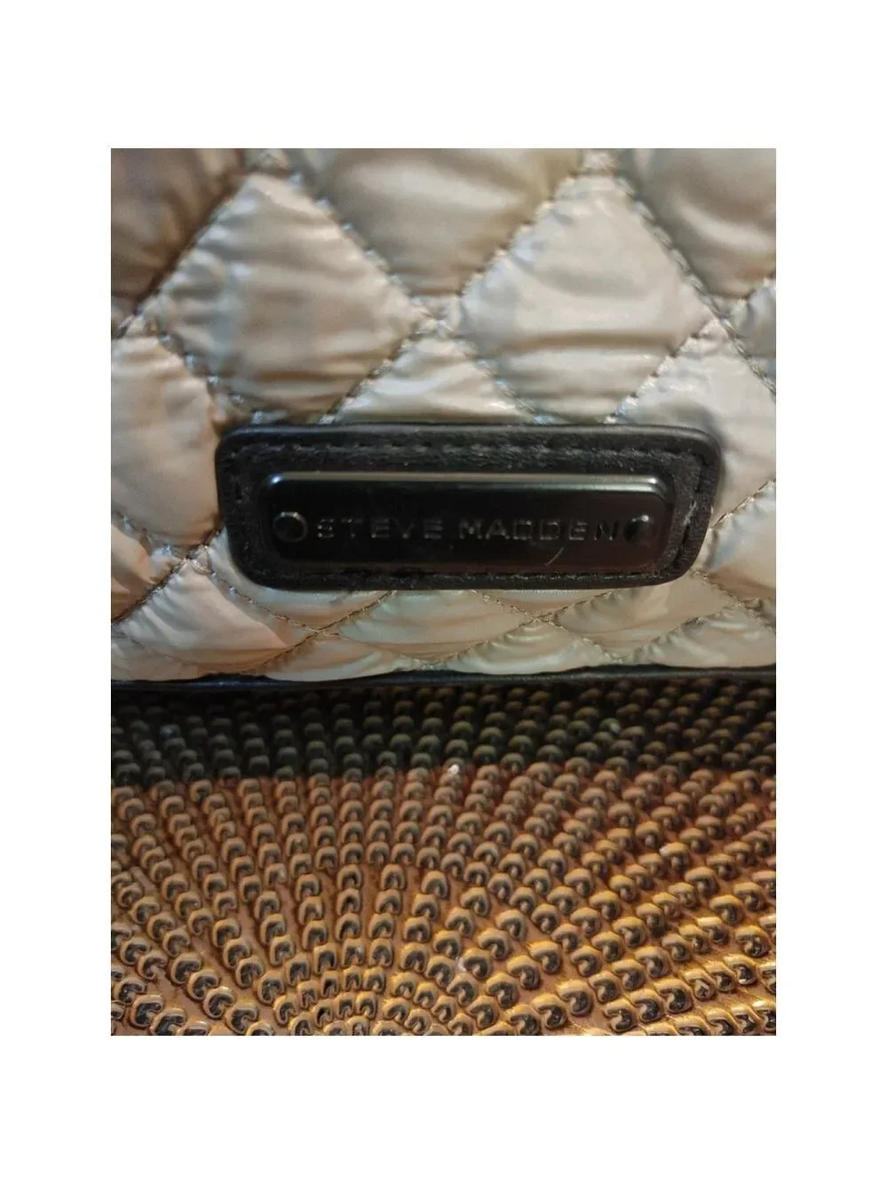 Steve Madden Quilted Nylon Overnighter